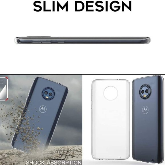 *NWT* MOTO G6 PLUS CLEAR PHONE CASE - Picture 6 of 6